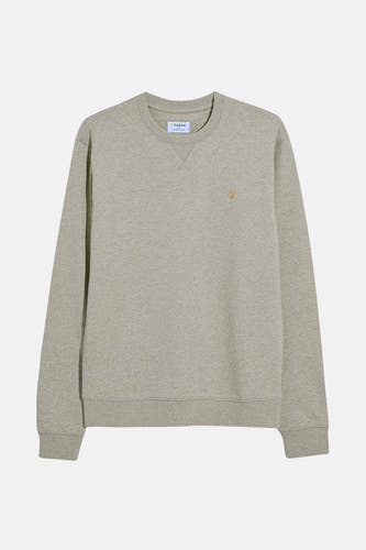 Sweater met ronde hals Beige - FARAH