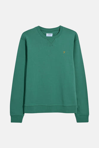 Sweater met ronde hals Groen - FARAH