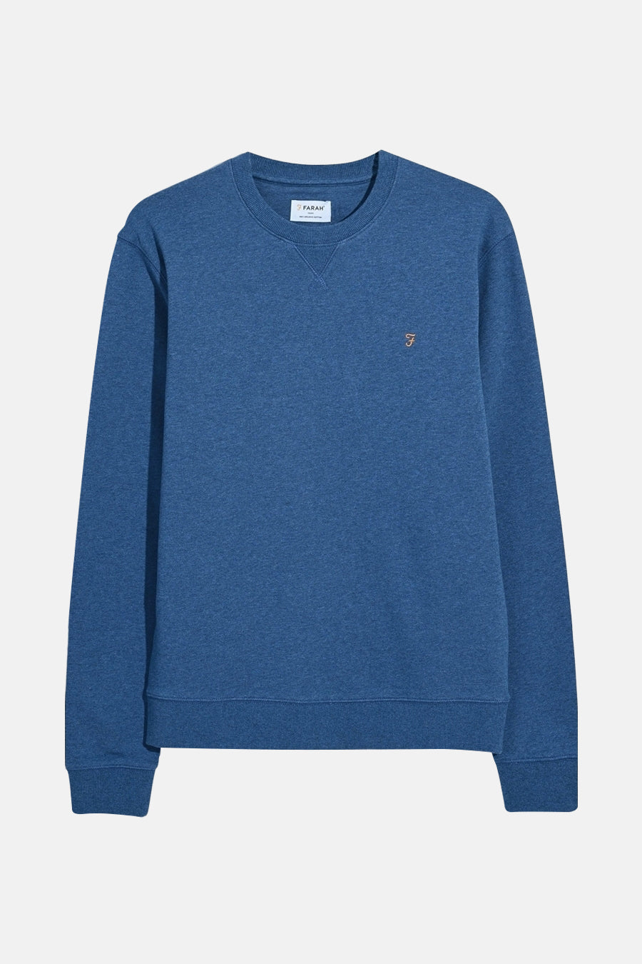 Sweater met ronde hals Blauw - FARAH
