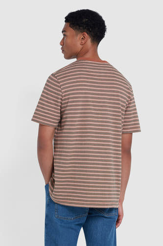 T-shirt (korte mouwen) Oranje - FARAH