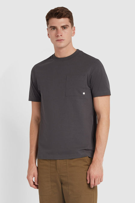 T-shirt (korte mouwen) Grijs - FARAH