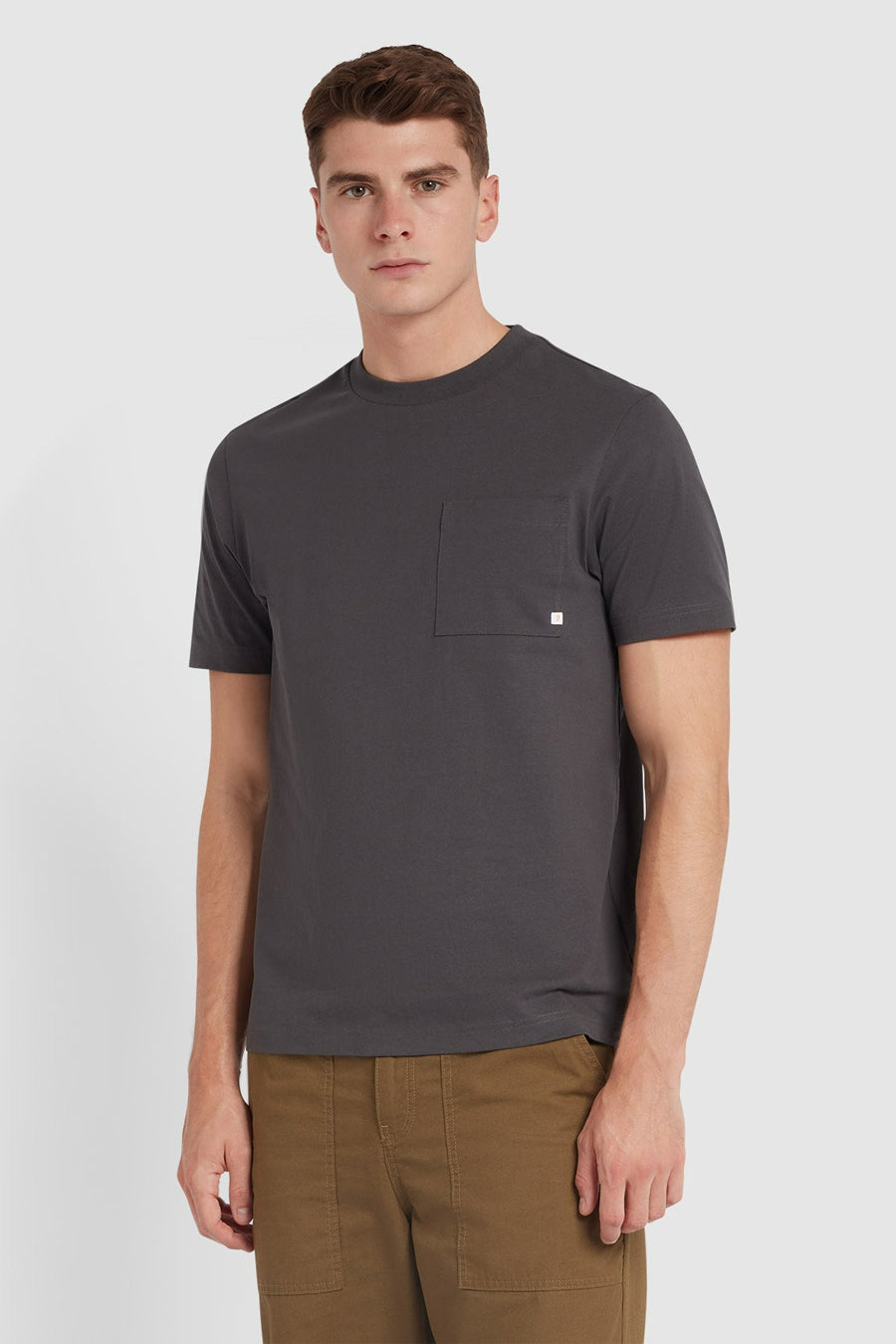 T-shirt (korte mouwen) Grijs - FARAH