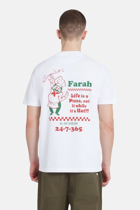 T-shirt (korte mouwen) Wit - FARAH