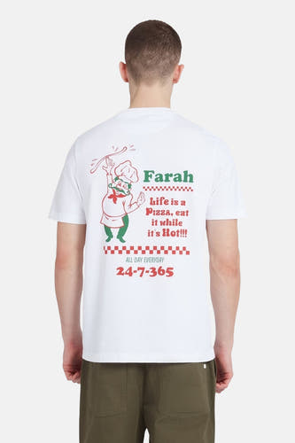 T-shirt (korte mouwen) Wit - FARAH