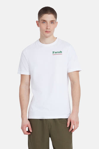 T-shirt (korte mouwen) Wit - FARAH