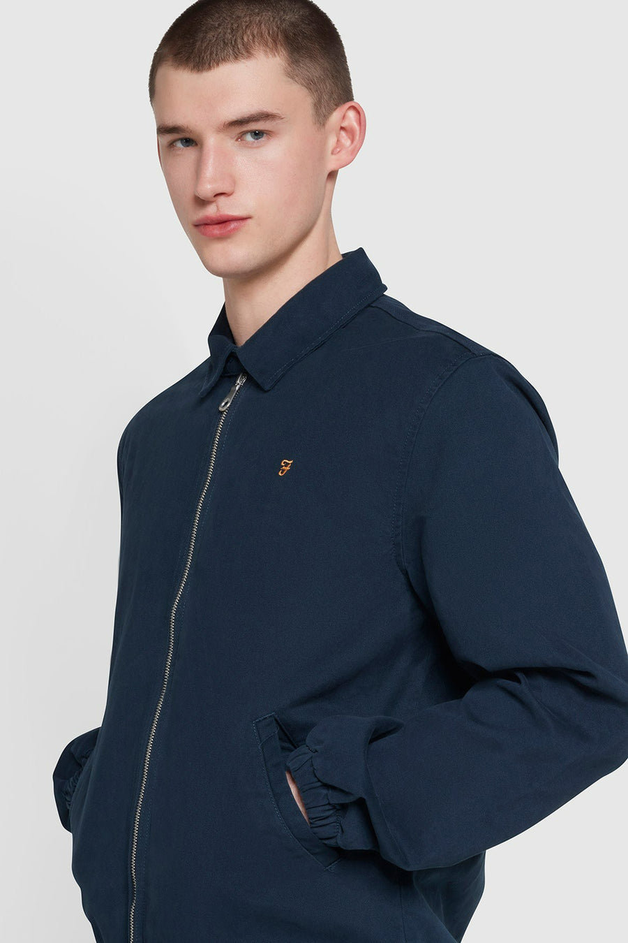 Jas (kort) Blauw - FARAH