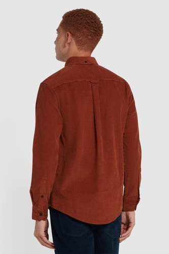 Hemd (lange mouwen) Oranje - FARAH