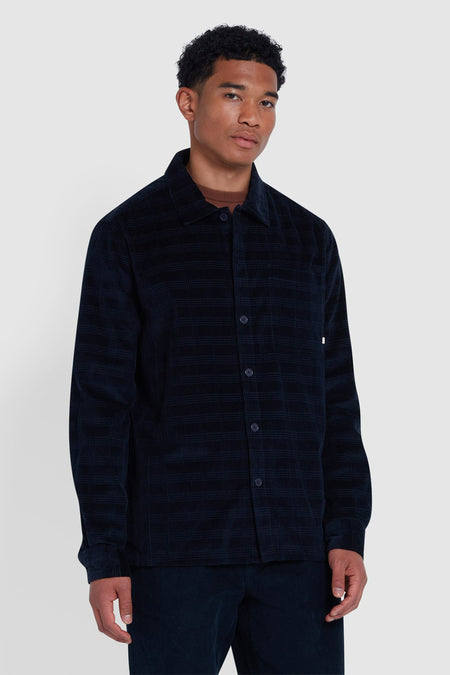 Hemd (lange mouwen) Blauw - FARAH