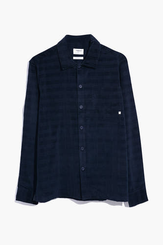 Hemd (lange mouwen) Blauw - FARAH