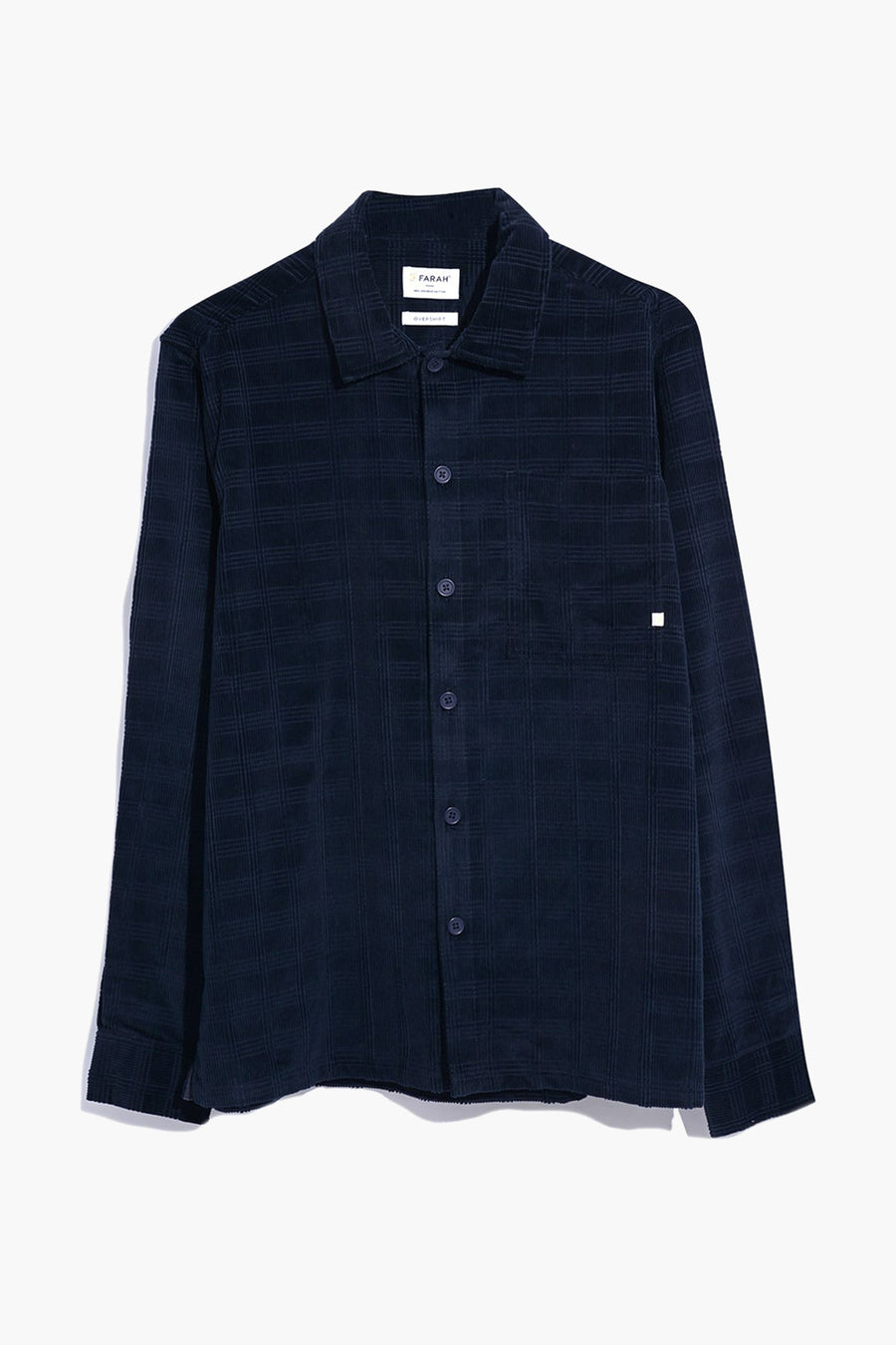 Hemd (lange mouwen) Blauw - FARAH