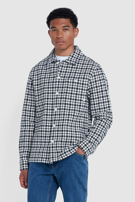 Hemd (lange mouwen) Blauw - FARAH