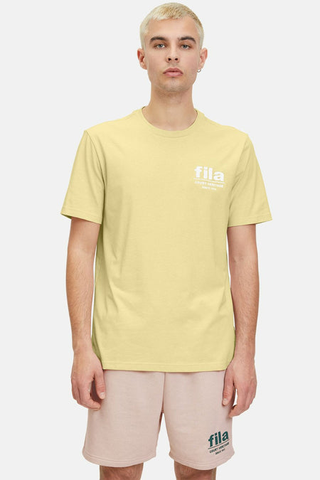 T-shirt (korte mouwen) Geel - FILA