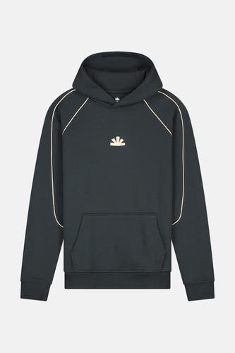Sweater met kap Zwart - BASELAB