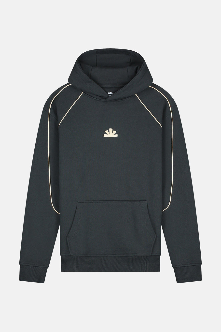 Sweater met kap Zwart - BASELAB