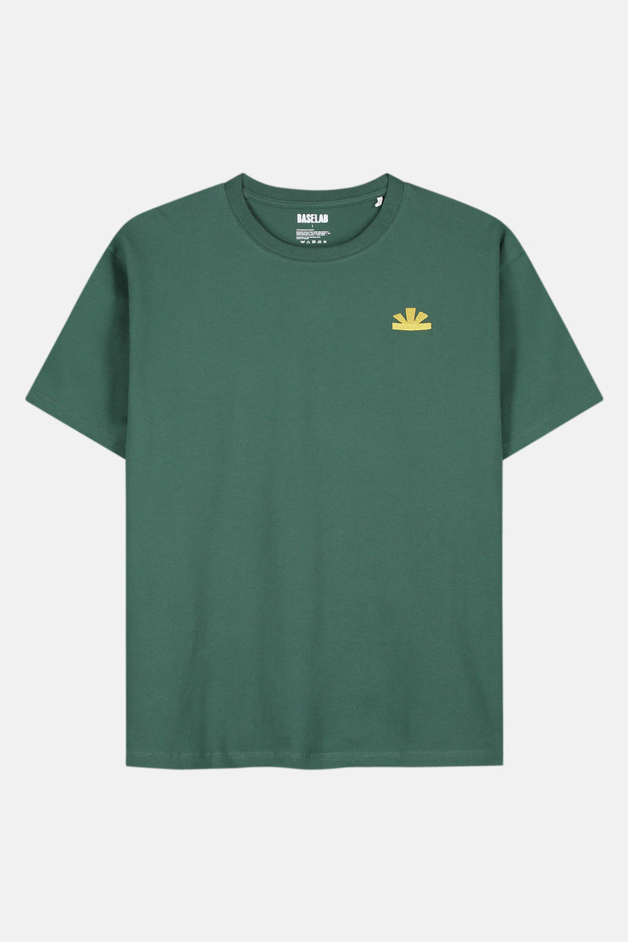 T-shirt (korte mouwen) Groen - BASELAB