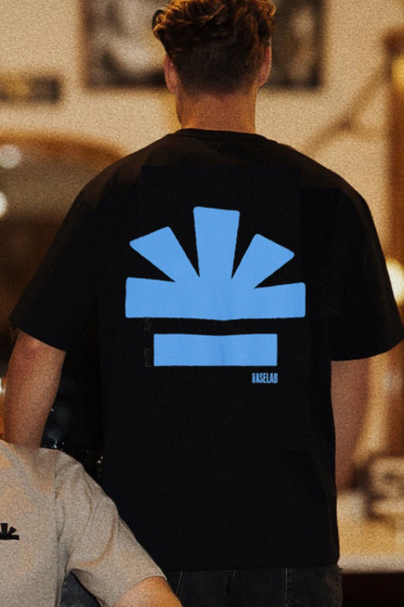 T-shirt (korte mouwen) Zwart - BASELAB