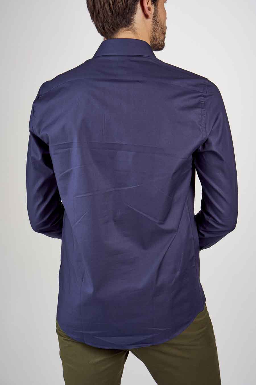 Hemd (lange mouwen) Blauw - Le Fabuleux Marcel de Bruxelles