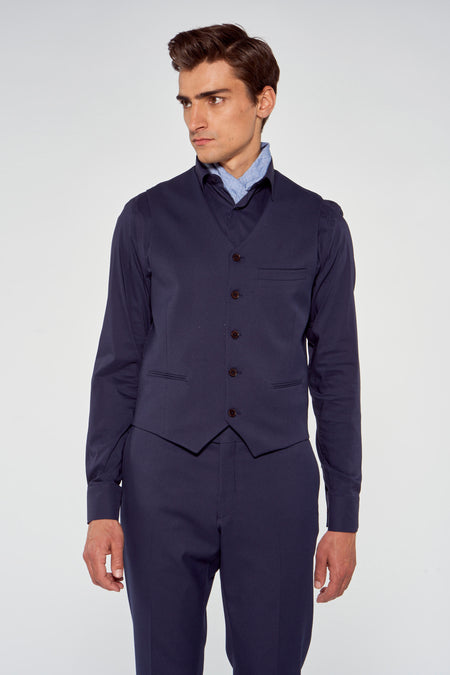 Gilet Blauw - Le Fabuleux Marcel de Bruxelles