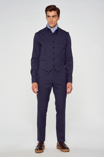 Gilet Blauw - Le Fabuleux Marcel de Bruxelles