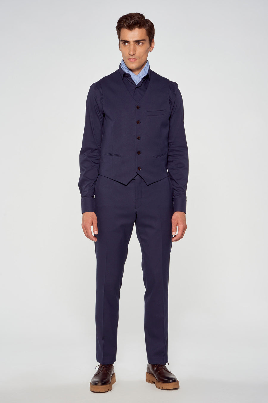 Gilet Blauw - Le Fabuleux Marcel de Bruxelles
