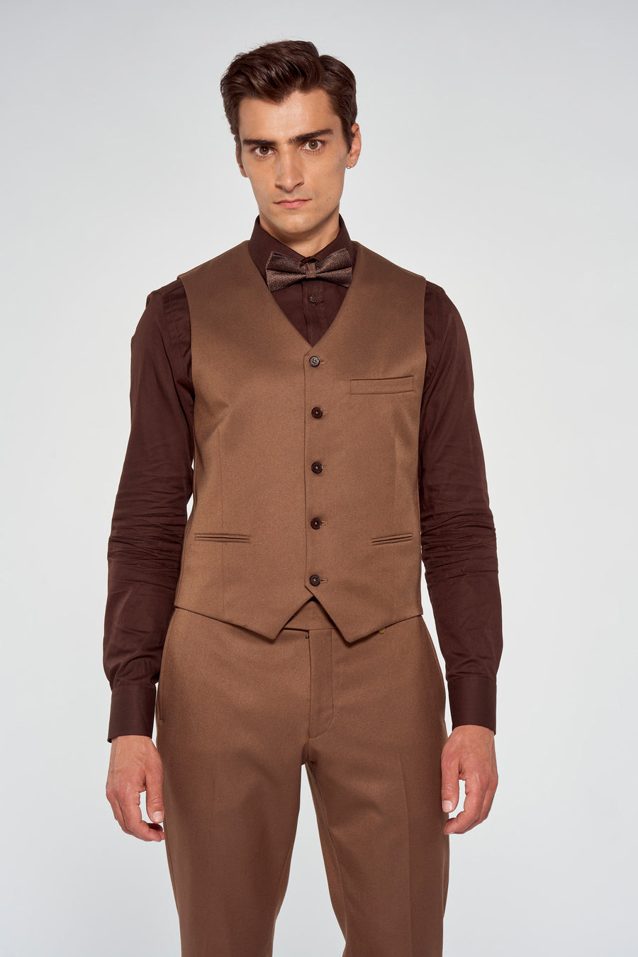 Gilet Bruin - Le Fabuleux Marcel de Bruxelles
