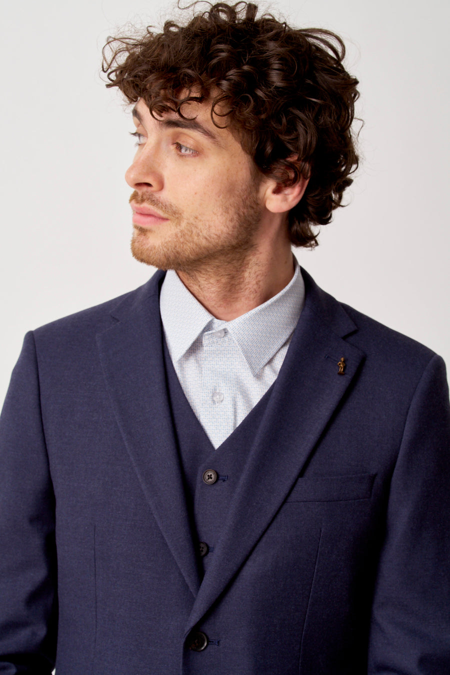 Blazer Blauw - Le Fabuleux Marcel de Bruxelles