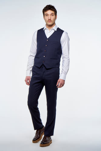 Kostuumbroek Blauw - Le Fabuleux Marcel de Bruxelles
