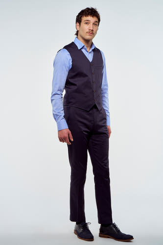 Kostuumbroek Blauw - Le Fabuleux Marcel de Bruxelles