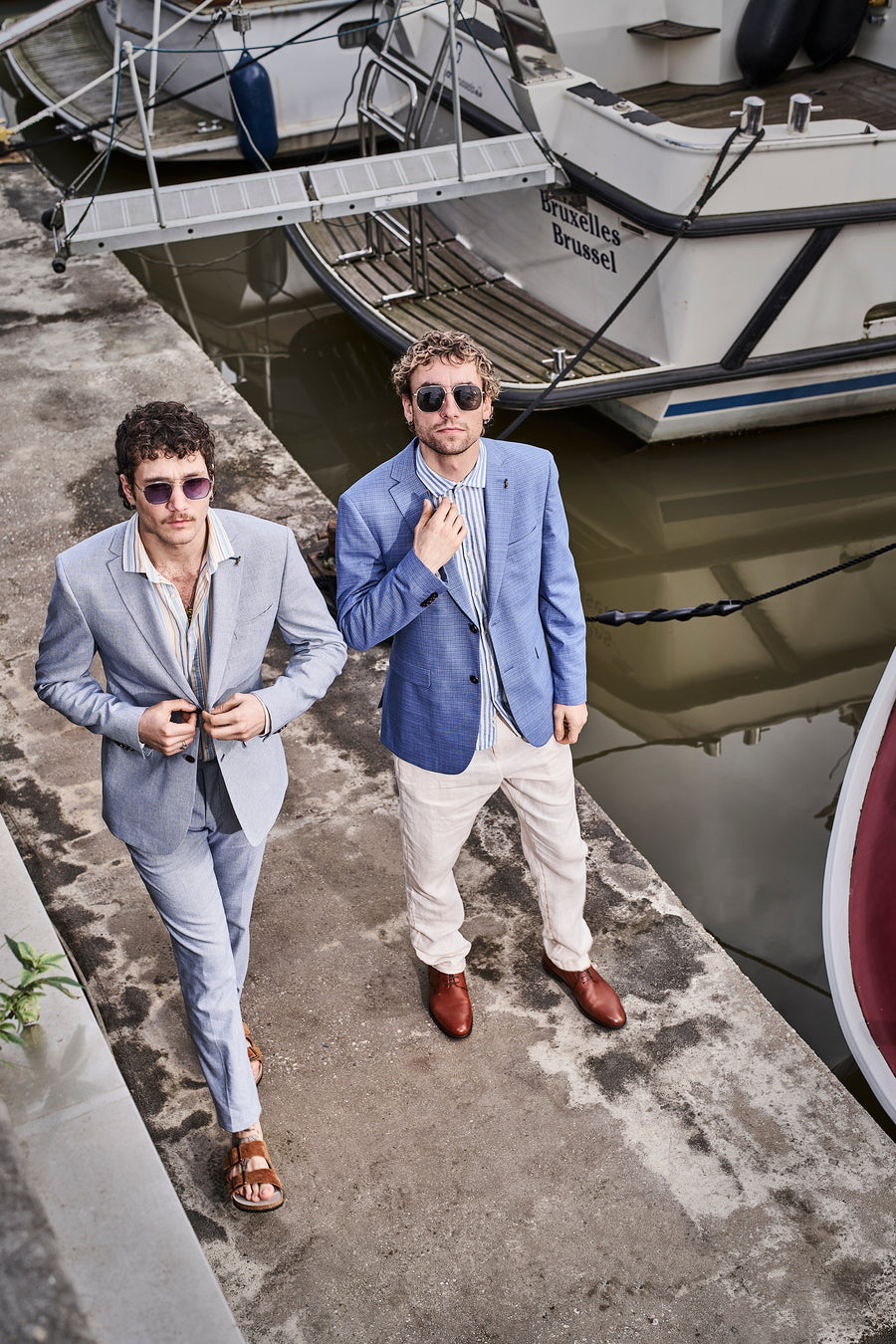 Blazer Blauw - Le Fabuleux Marcel de Bruxelles