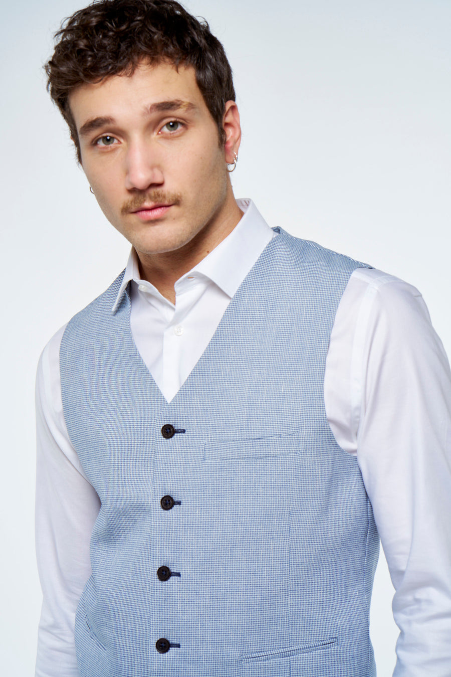 Gilet Blauw - Le Fabuleux Marcel de Bruxelles