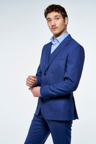 Blazer Blauw - Le Fabuleux Marcel de Bruxelles