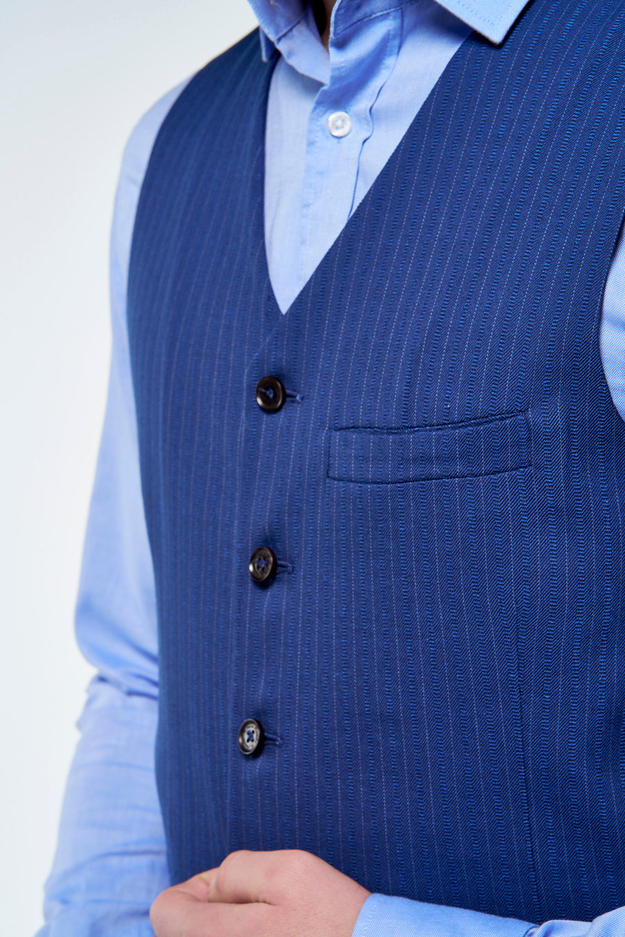 Gilet Blauw - Le Fabuleux Marcel de Bruxelles