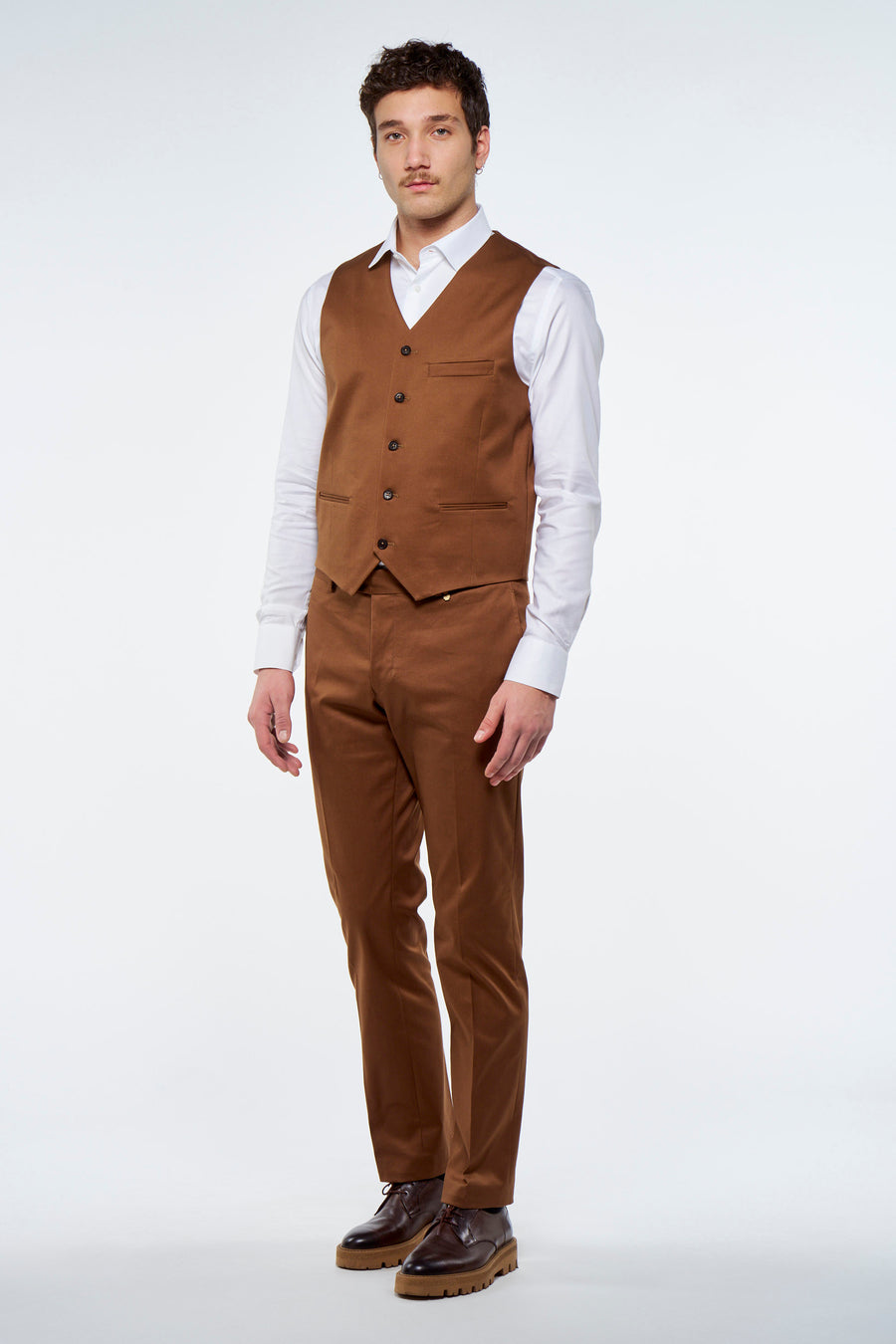 Gilet Bruin - Le Fabuleux Marcel de Bruxelles