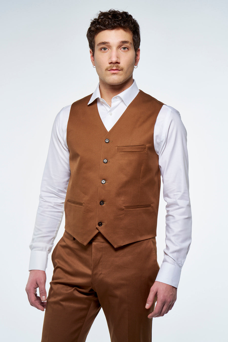 Gilet Bruin - Le Fabuleux Marcel de Bruxelles