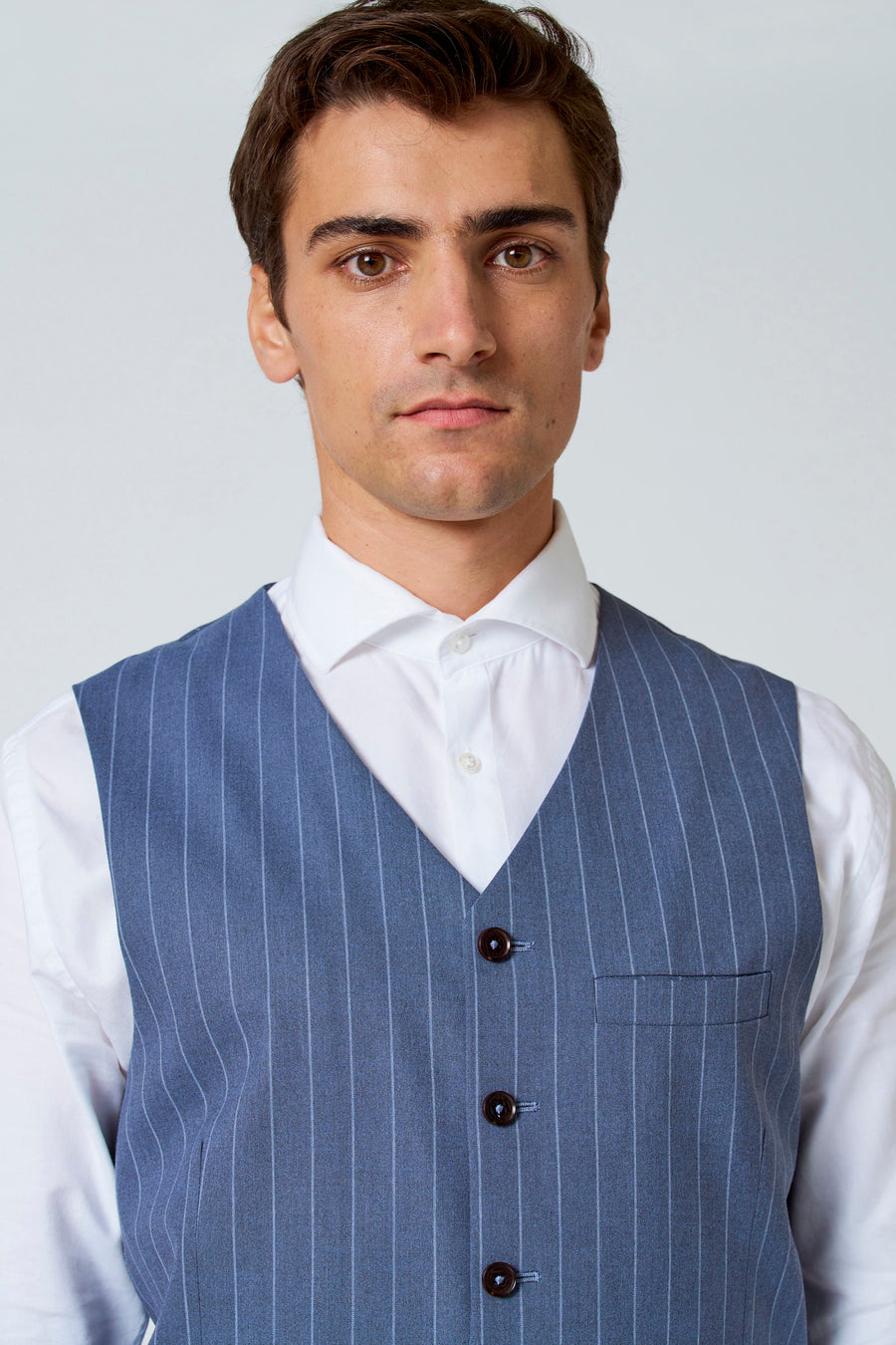 Gilet Blauw - Le Fabuleux Marcel de Bruxelles