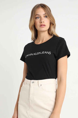 Top (korte mouwen) Zwart - Calvin Klein