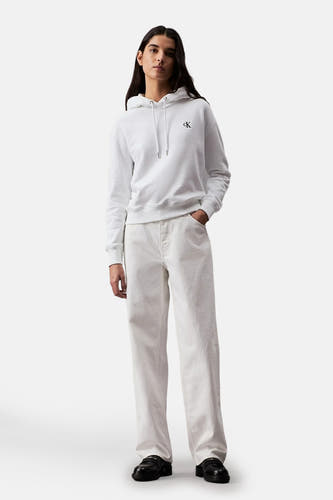 Sweater met kap Wit - Calvin Klein
