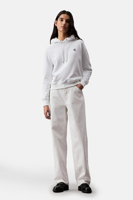 Sweater met kap Wit - Calvin Klein