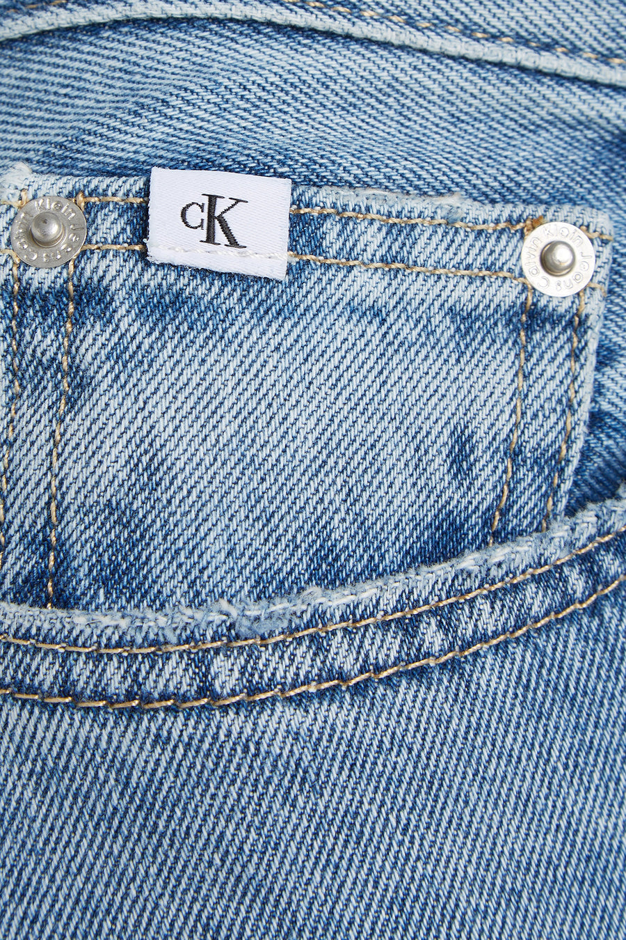 Jeans straight Light blue denim - Calvin Klein