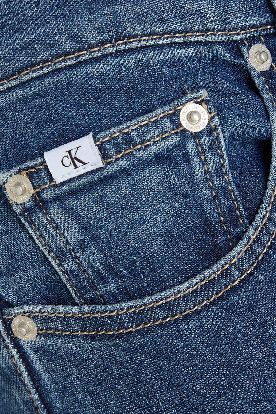 Mom Jeans Mid blue denim - Calvin Klein