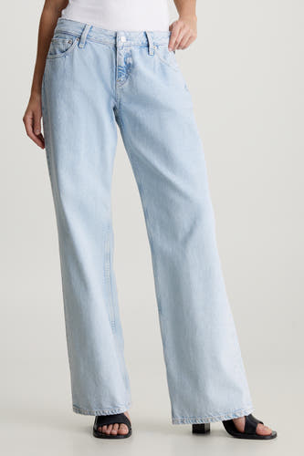 Jeans straight Light blue denim - Calvin Klein