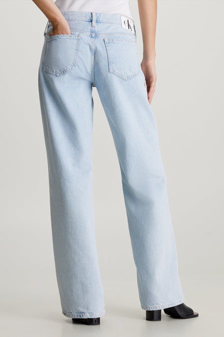 Jeans straight Light blue denim - Calvin Klein