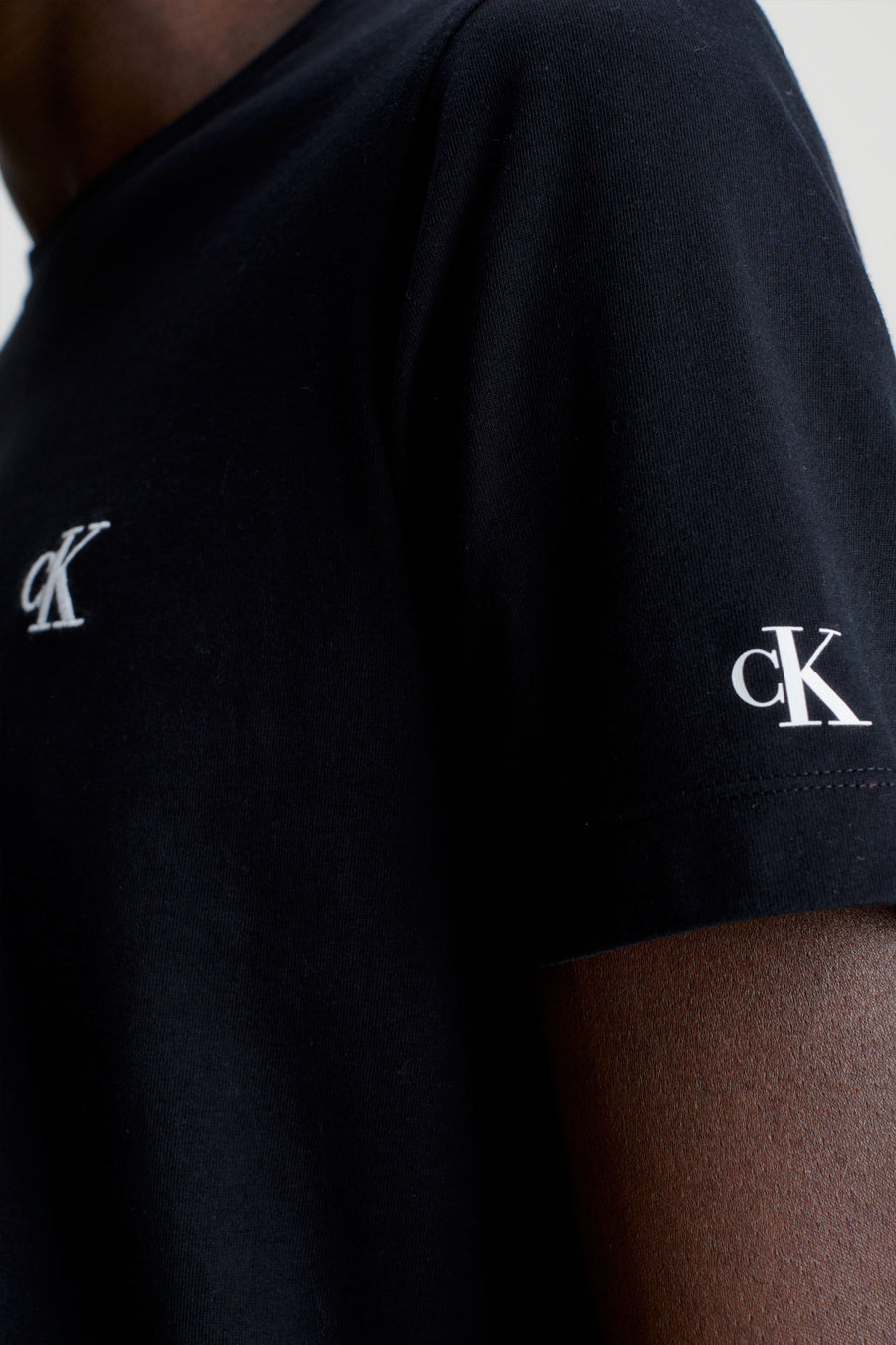 T-shirt (korte mouwen) Zwart - Calvin Klein