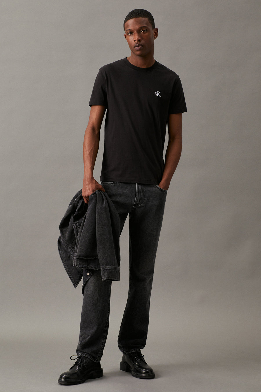 T-shirt (korte mouwen) Zwart - Calvin Klein