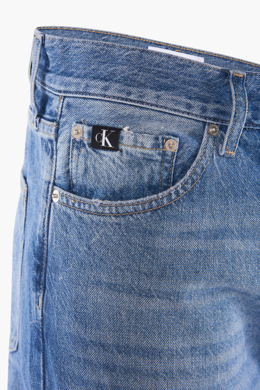 Jeans straight Mid blue denim - Calvin Klein