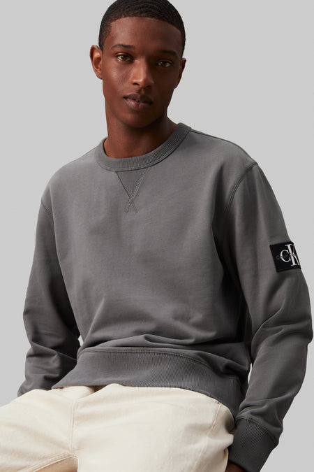 Sweater met ronde hals Blauw - Calvin Klein