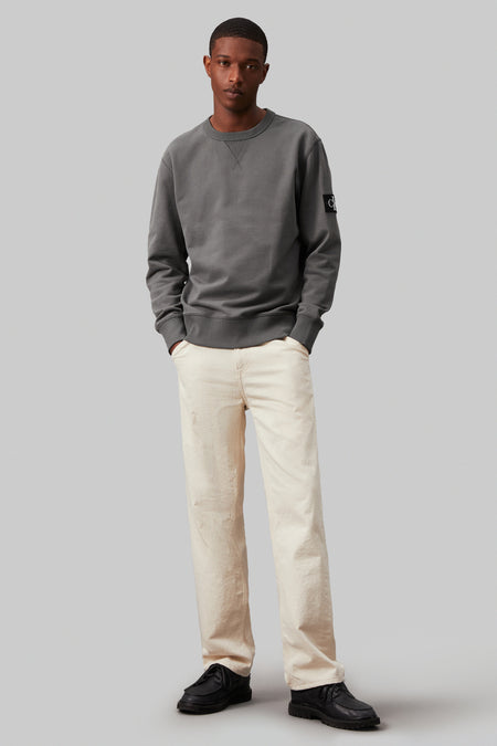 Sweater met ronde hals Blauw - Calvin Klein