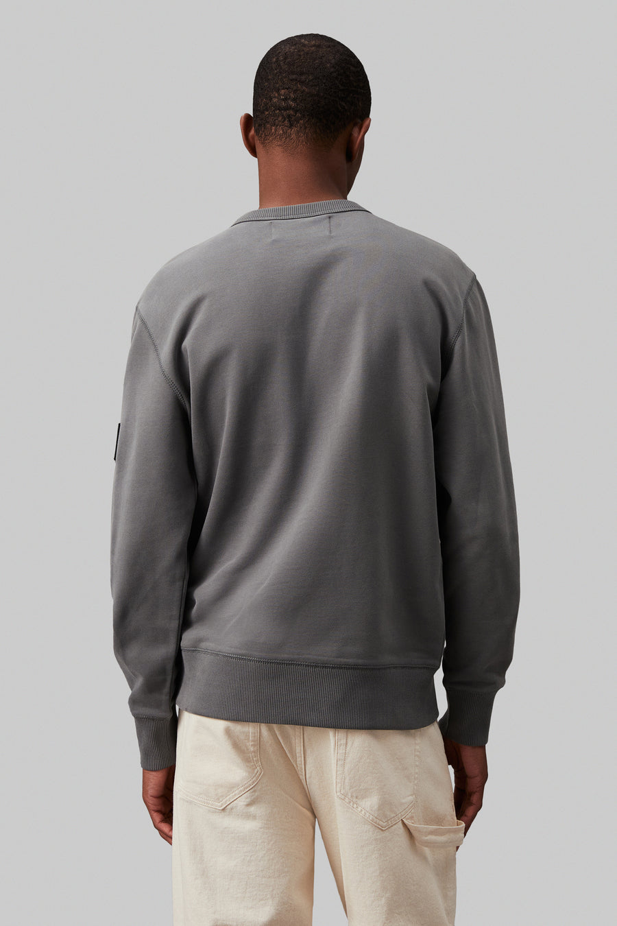Sweater met ronde hals Blauw - Calvin Klein