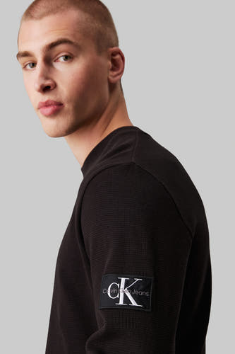 T-shirt (lange mouwen) Zwart - Calvin Klein