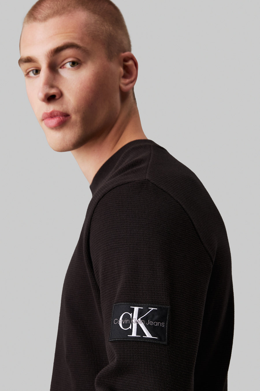 T-shirt (lange mouwen) Zwart - Calvin Klein